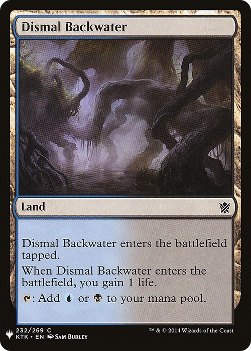 Dismal Backwater (LIST-KTK-232) - The List