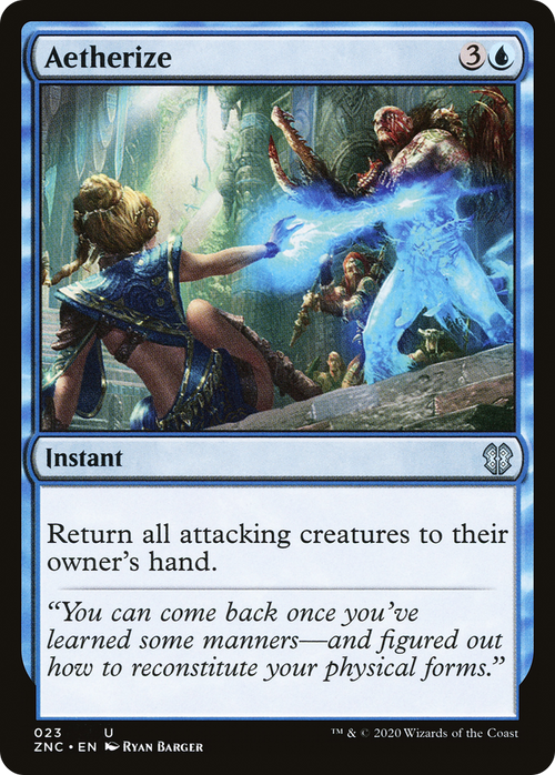 Aetherize (ZNC-023) - Zendikar Rising Commander