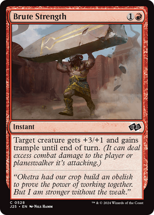 Brute Strength (J25-528) - Foundations Jumpstart
