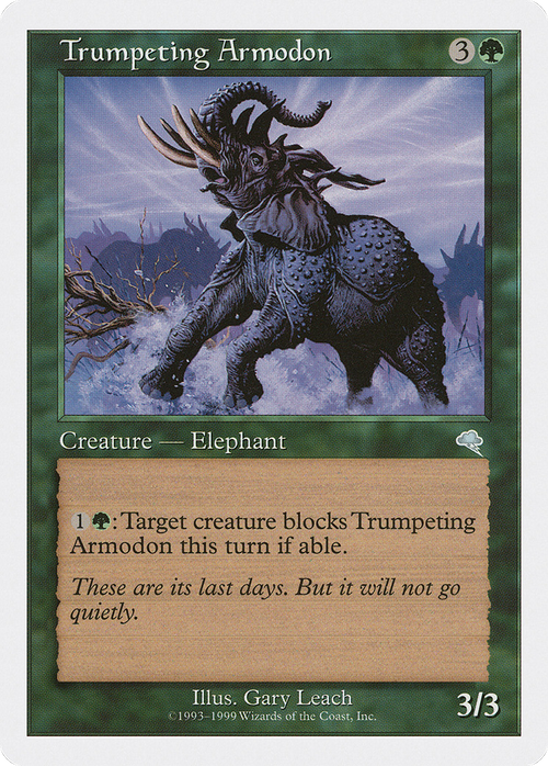 Trumpeting Armodon (BRB-) - Battle Royale Box Set