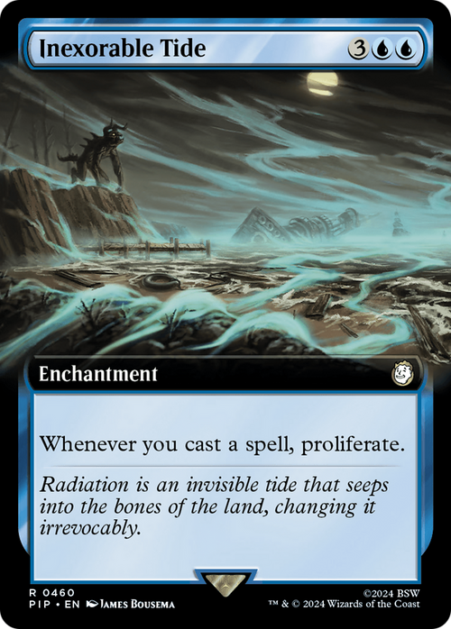 Inexorable Tide (Extended Art) (PIP-460) - Fallout: (Extended Art) Foil