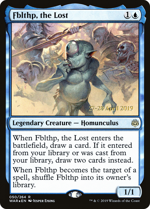 Fblthp, the Lost (PRE-50S) - War of the Spark Promos Foil
