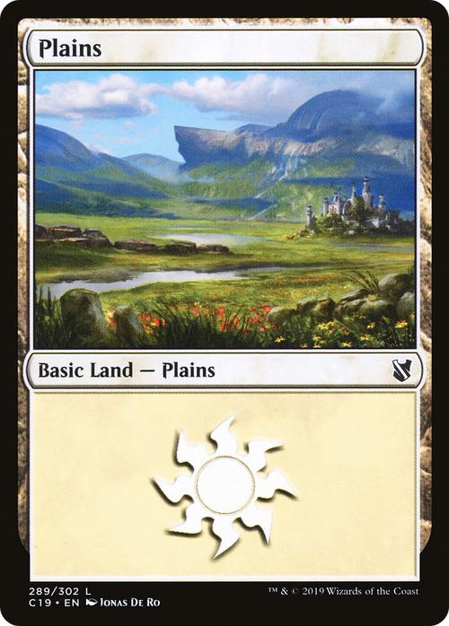 Plains (289) (C19-289) - Commander 2019