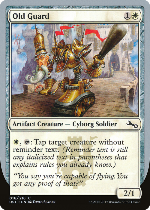 Old Guard (UST-016) - Unstable Foil