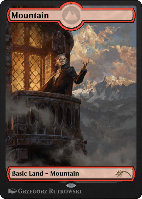Mountain (PANA-265) - MTG Arena Promos: (Full Art)