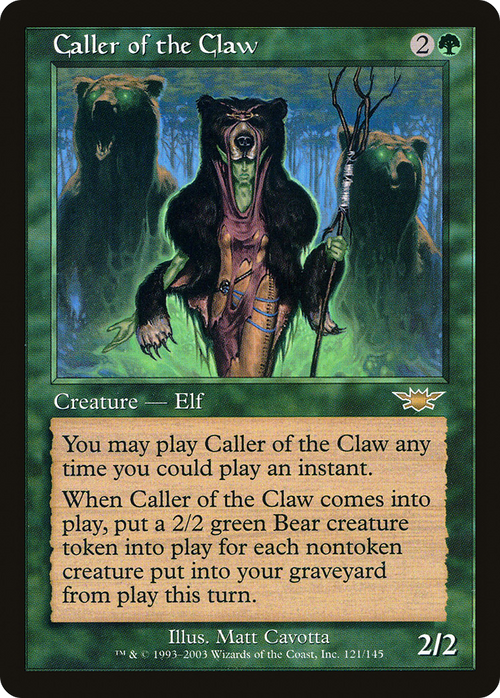 Caller of the Claw (LGN-121) - Legions