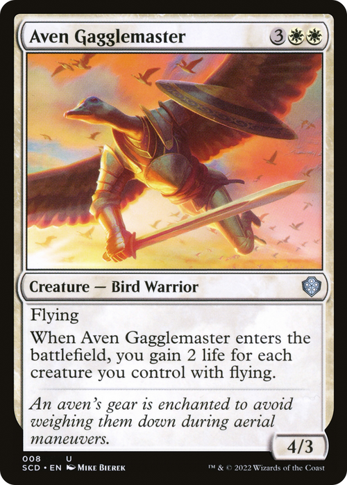 Aven Gagglemaster (SCD-008) - Starter Commander Decks