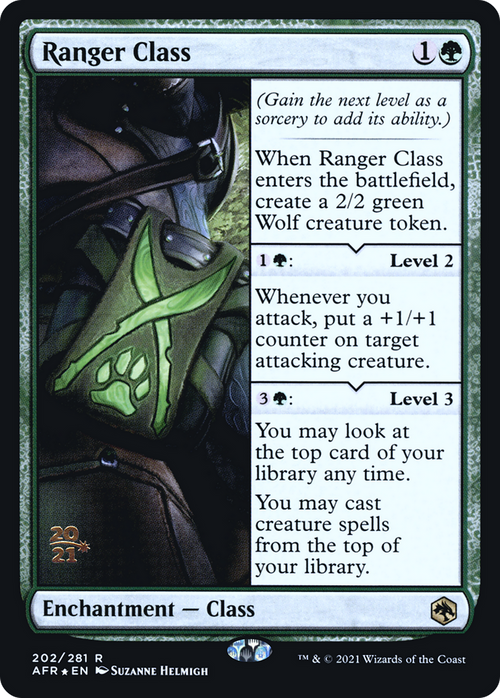 Ranger Class (PRE-202S) - Adventures in the Forgotten Realms Promos Foil