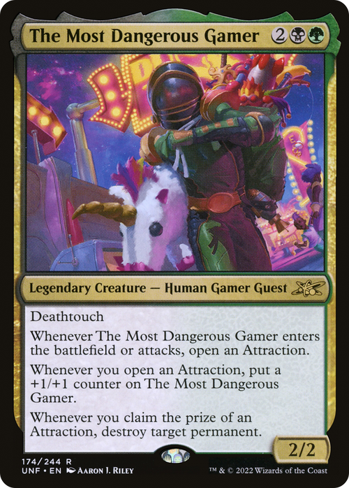 The Most Dangerous Gamer (UNF-174) - Unfinity Foil