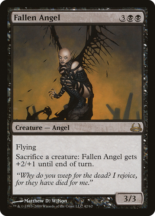 Fallen Angel (DDC-042) - Duel Decks: Divine vs. Demonic