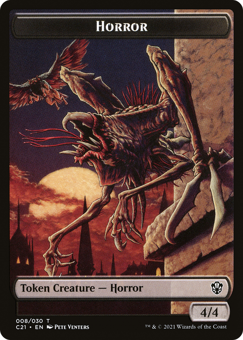 Horror (TC21-008) - Commander 2021 Tokens