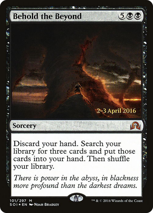Behold the Beyond (PRE-101S) - Shadows over Innistrad Promos Foil