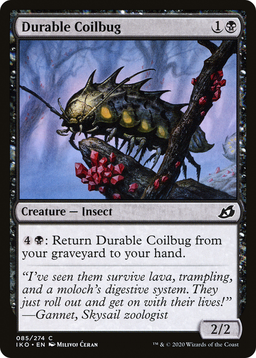 Durable Coilbug (IKO-085) - Ikoria: Lair of Behemoths