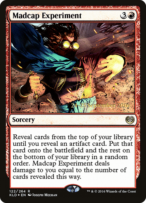 Madcap Experiment (PRE-122S) - Kaladesh Promos Foil