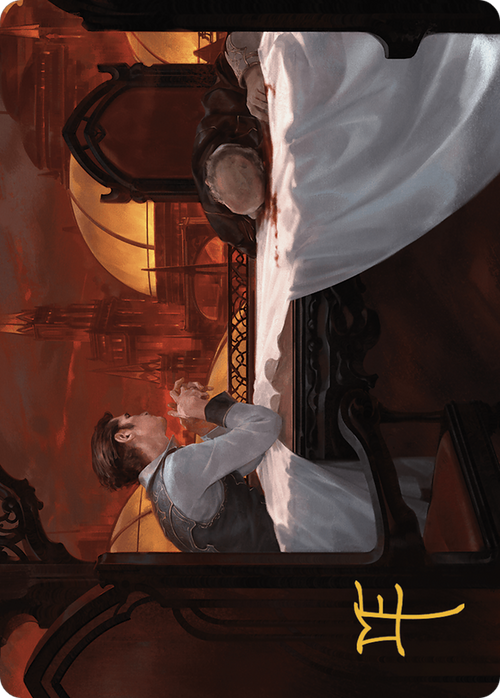 Expedited Inheritance // Expedited Inheritance (AMKM-012) - Murders at Karlov Manor Art Series (Borderless) Foil