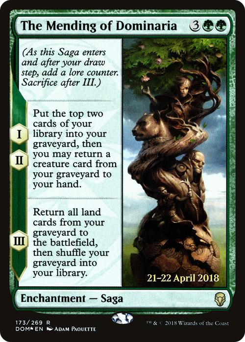 The Mending of Dominaria (PRE-173S) - Dominaria Promos Foil