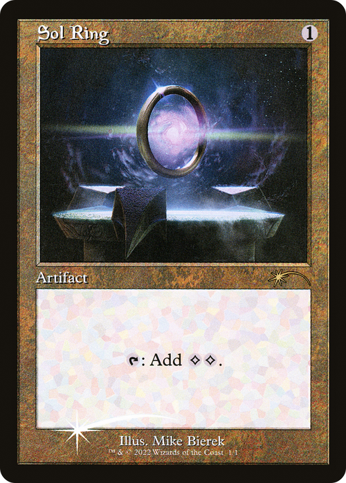 Sol Ring (Retro Frame) (WPN-001) - Love Your LGS 2022 Foil
