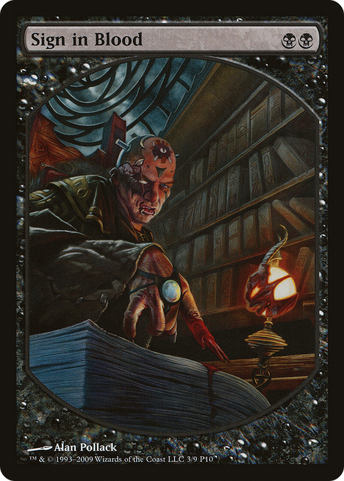 Sign in Blood (MPRP-003) - Magic Player Rewards 2010