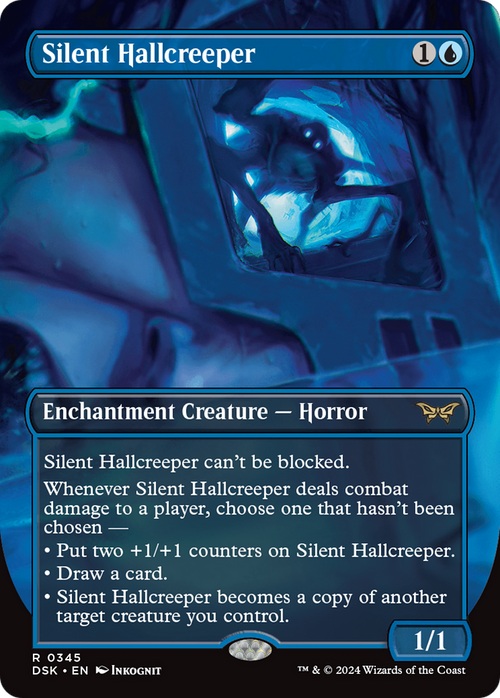 Silent Hallcreeper (Borderless) (DSK-345) - Duskmourn: House of Horror