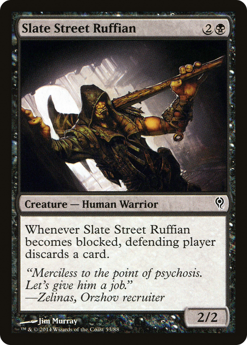 Slate Street Ruffian (DDM-053) - Duel Decks: Jace vs. Vraska