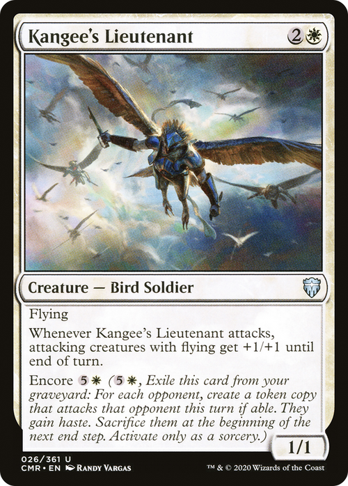 Kangee's Lieutenant (CMR-026) - Commander Legends