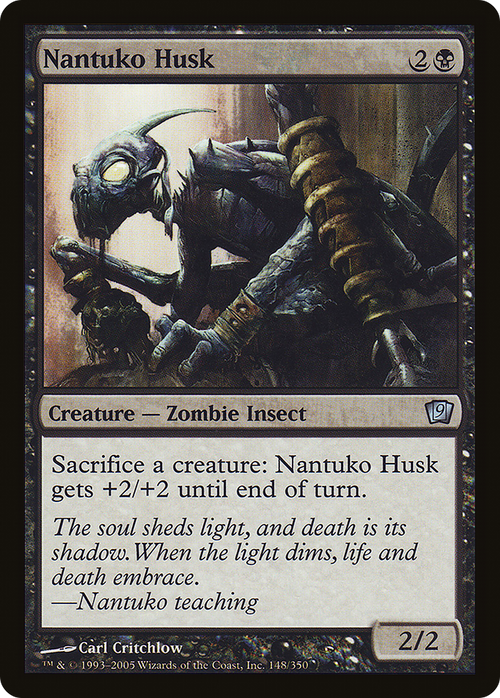 Nantuko Husk (9ED-148) - 9th Edition