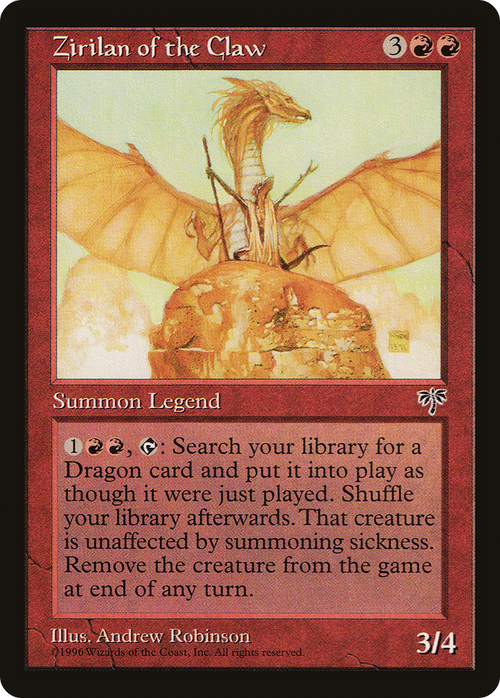 Zirilan of the Claw (MIR-) - Mirage