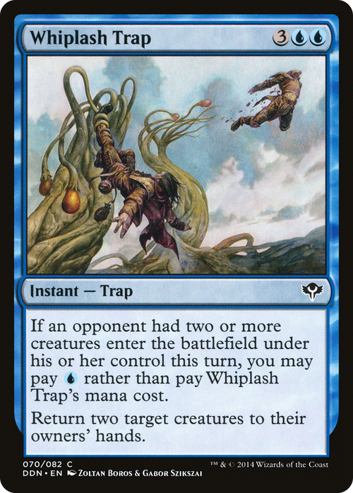 Whiplash Trap (DDN-070) - Duel Decks: Speed vs. Cunning