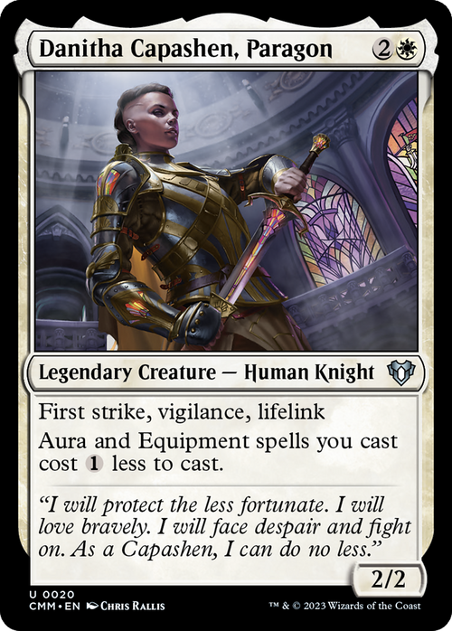 Danitha Capashen, Paragon (CMM-020) - Commander Masters