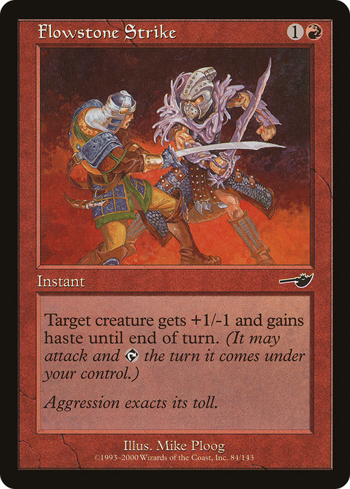 Flowstone Strike (NMS-084) - Nemesis Foil