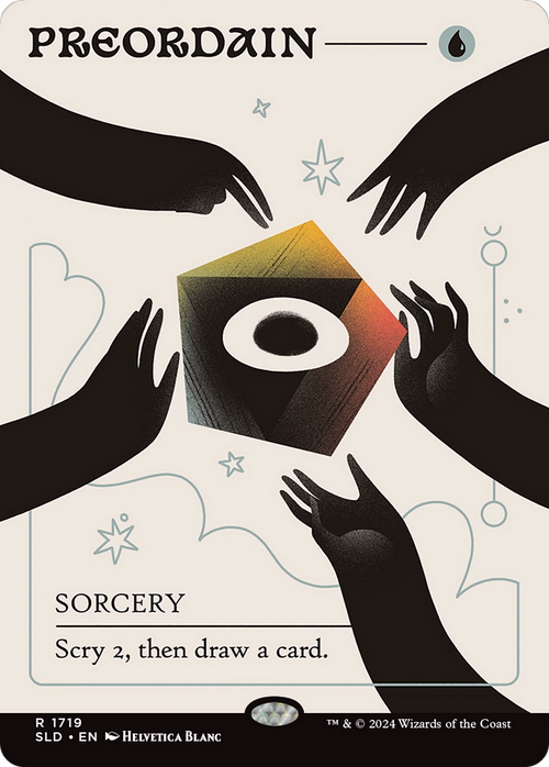 Preordain (1719) (SLD-1719) - Secret Lair Drop (Borderless)