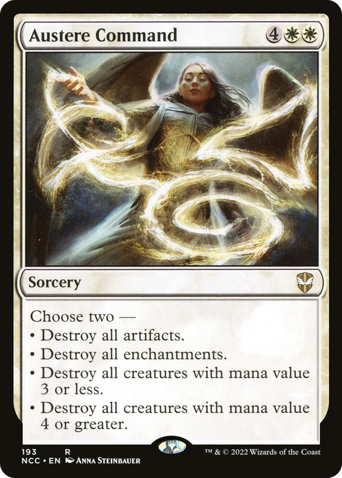 Austere Command (NCC-193) - New Capenna Commander