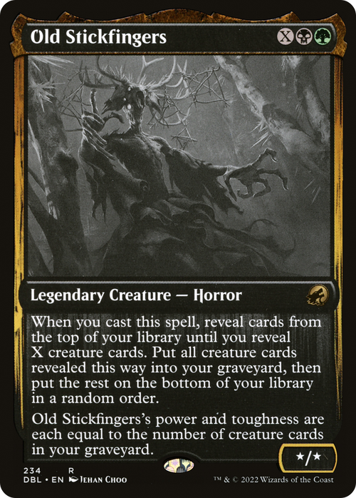 Old Stickfingers (DBL-234) - Innistrad: Double Feature Foil