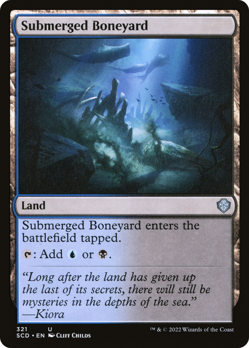 Submerged Boneyard (SCD-321) - Starter Commander Decks