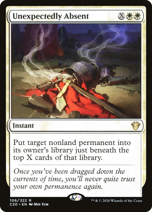 Unexpectedly Absent (C20-106) - Commander 2020