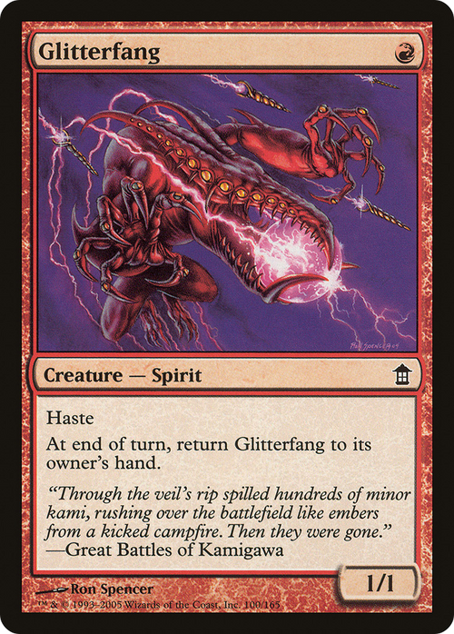 Glitterfang (SOK-100) - Saviors of Kamigawa Foil