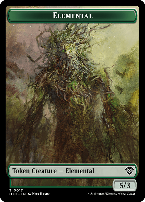 Elemental (TOTC-017) - Outlaws of Thunder Junction Commander Tokens