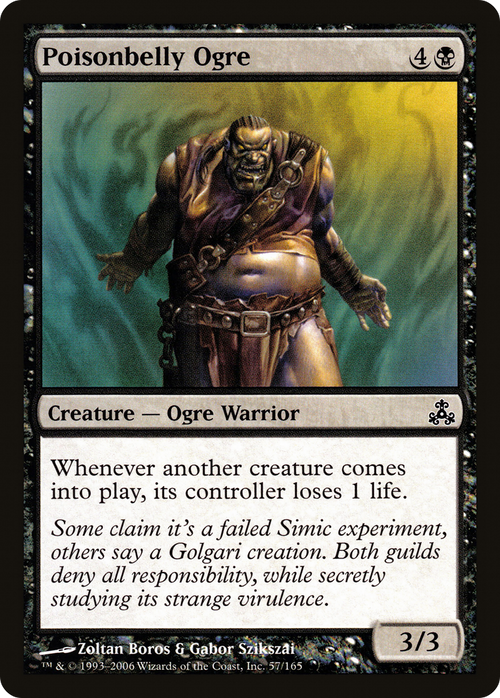 Poisonbelly Ogre (GPT-057) - Guildpact