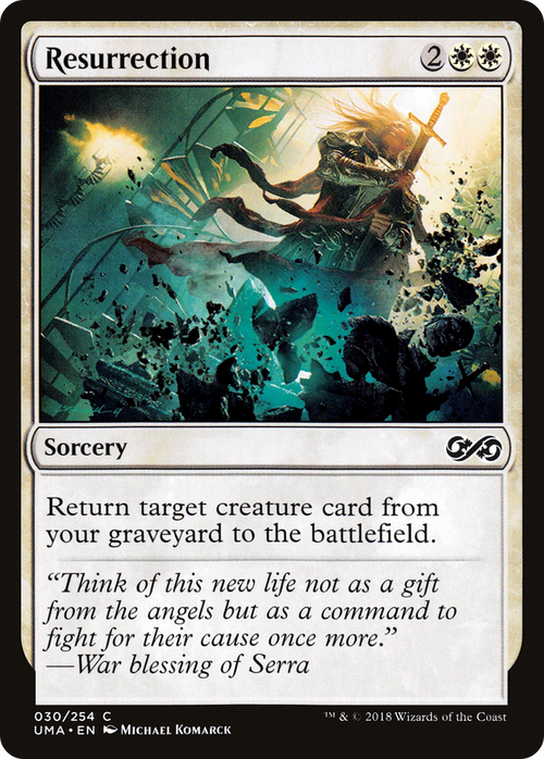 Resurrection (UMA-030) - Ultimate Masters Foil