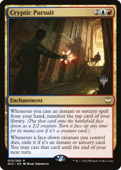 Cryptic Pursuit (PPSNC-070) - New Capenna Commander Promos Foil