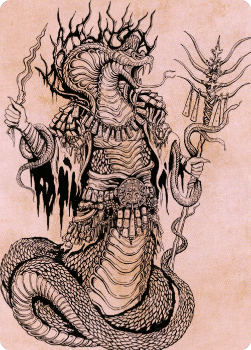 Sivriss, Nightmare Speaker // Sivriss, Nightmare Speaker (ACLB-051) - Battle for Baldur's Gate Art Series (Borderless) Foil