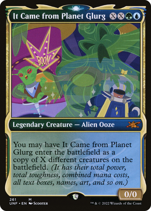 It Came from Planet Glurg (Showcase) (UNF-261) - Unfinity: (Showcase)