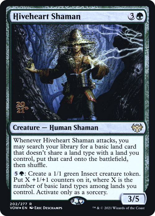 Hiveheart Shaman (PRE-202) - Innistrad: Crimson Vow Promos Foil
