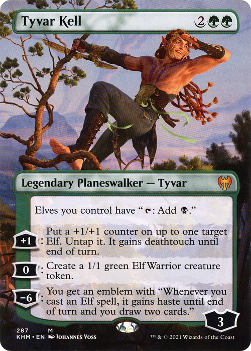 Tyvar Kell (Borderless) (KHM-287) - Kaldheim (Borderless)