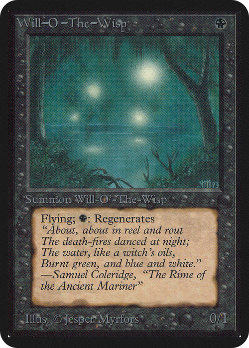 Will-o'-the-Wisp (LEA-) - Limited Edition Alpha