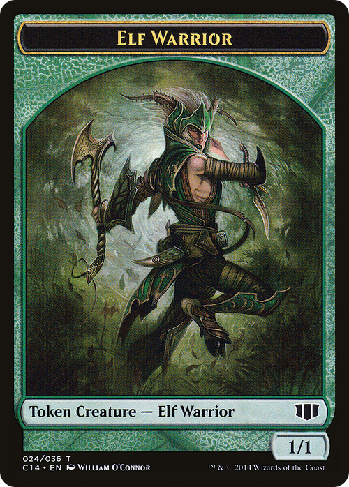 Elf Warrior (TC14-024) - Commander 2014 Tokens