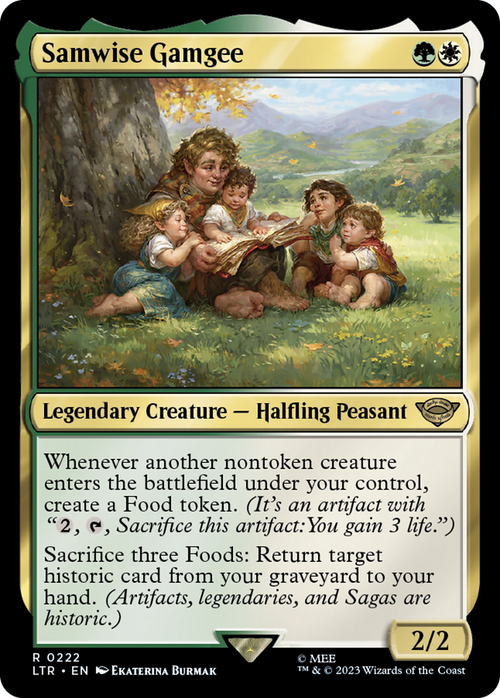 Samwise Gamgee (LTR-222) - The Lord of the Rings: Tales of Middle-earth Foil
