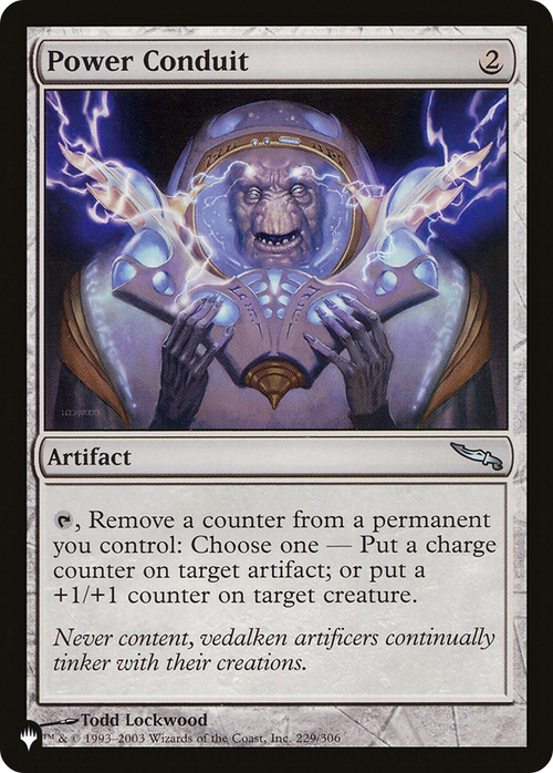 Power Conduit (LIST-229/306) - The List