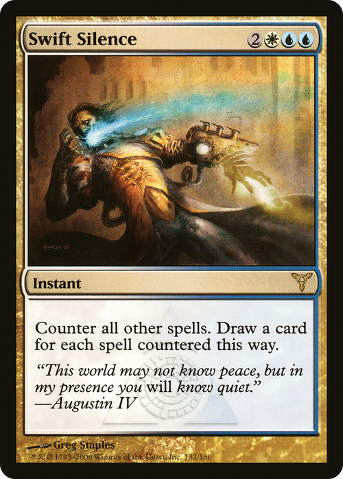 Swift Silence (DIS-132) - Dissension Foil