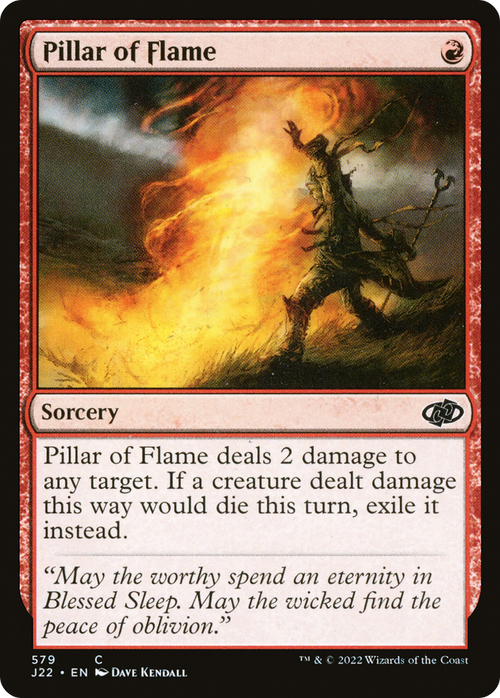 Pillar of Flame (J22-579) - Jumpstart 2022